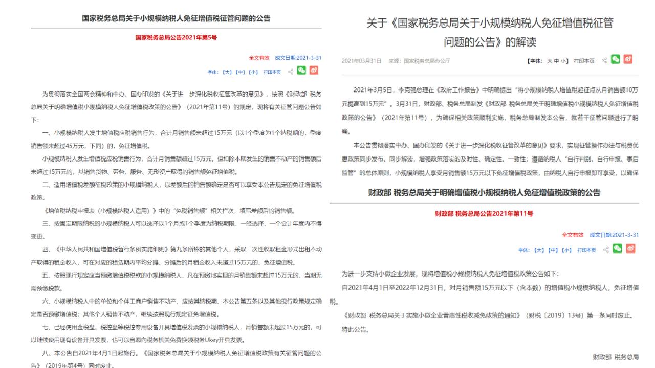 小規模納稅人,增值稅,優(yōu)惠政策